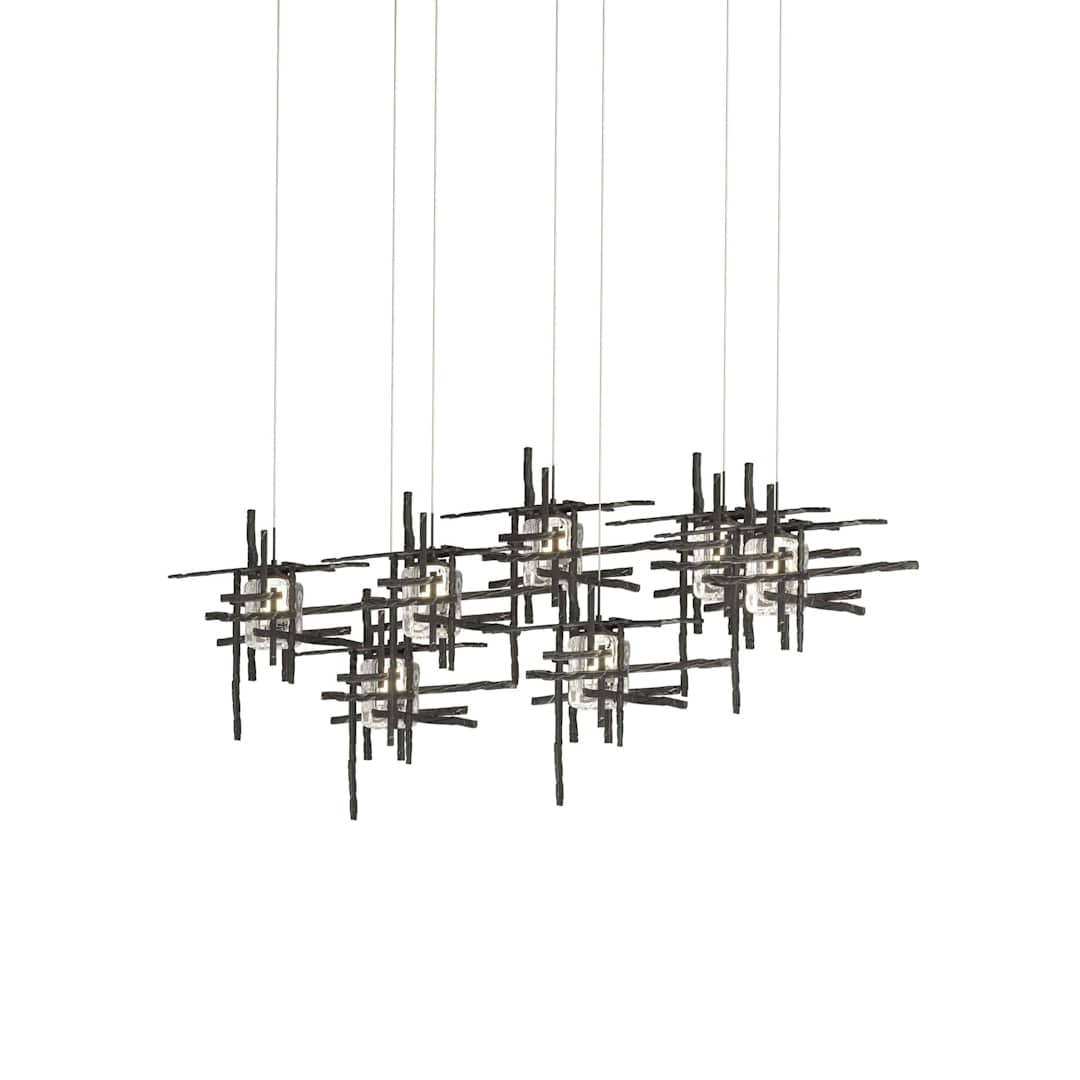 Tura 7 Light 54" Wide Linear Pendant