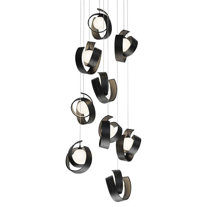 Riza 9 Light 22" Wide Multi Light Pendant