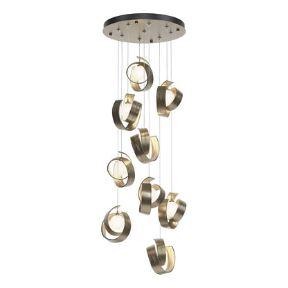 Riza 9 Light 22" Wide Multi Light Pendant