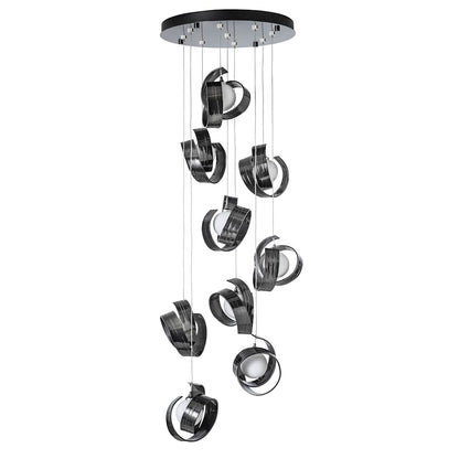 Riza 9 Light 22" Wide Multi Light Pendant