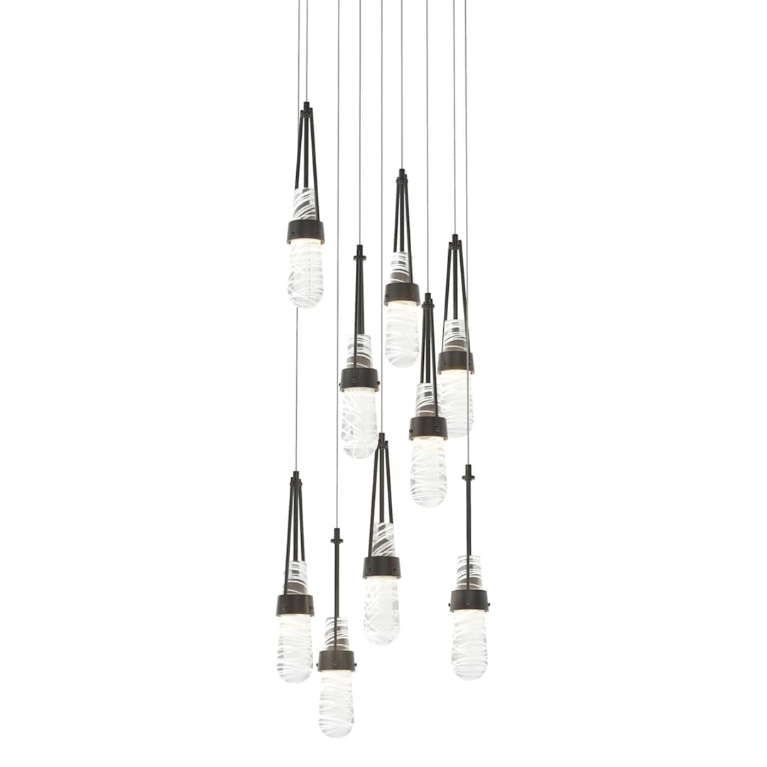 Link 9 Light 21" Wide Multi Light Pendant