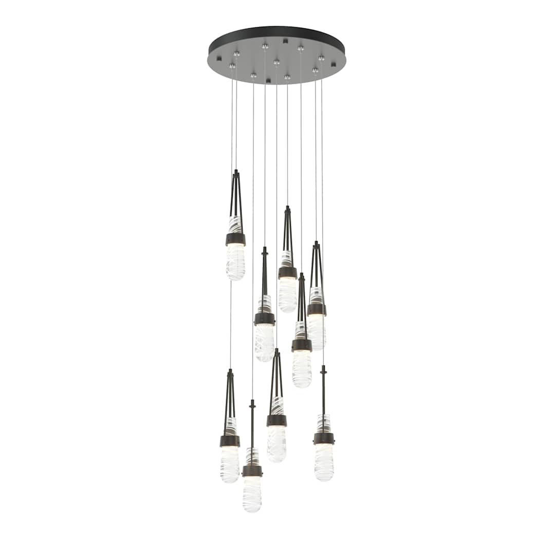 Link 9 Light 21" Wide Multi Light Pendant