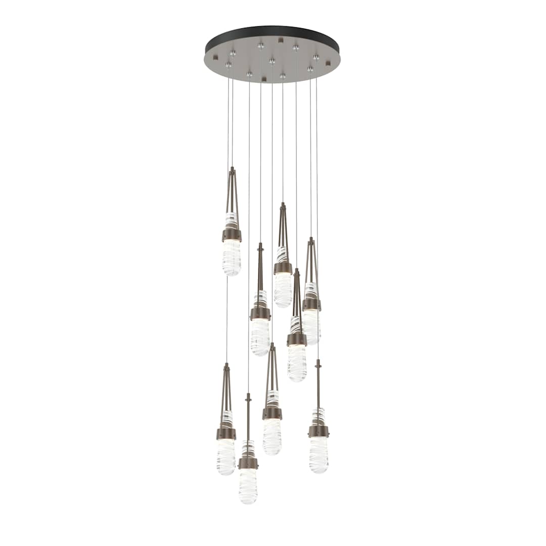 Link 9 Light 21" Wide Multi Light Pendant