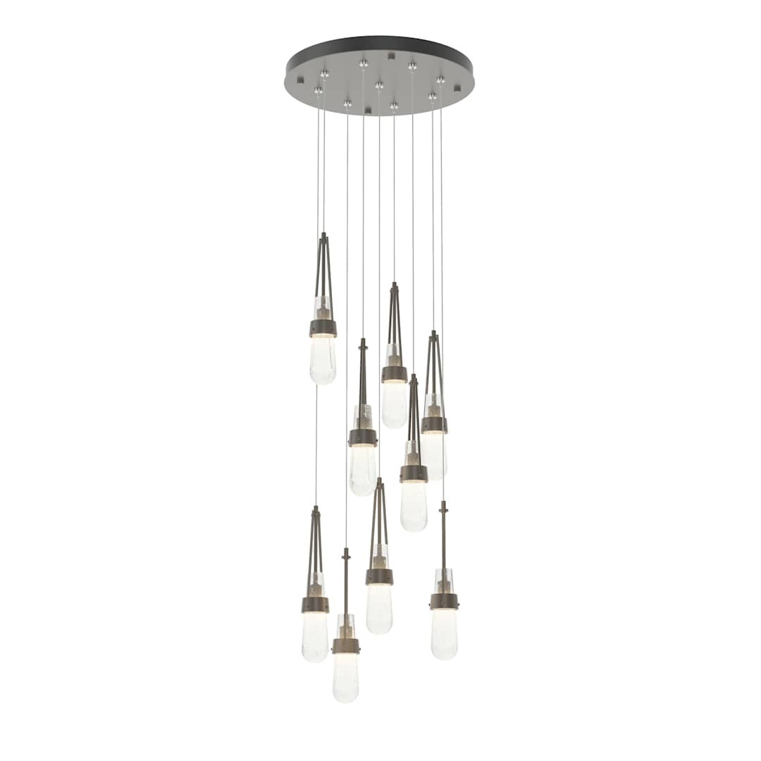 Link 9 Light 21" Wide Multi Light Pendant