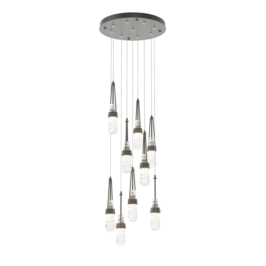 Link 9 Light 21" Wide Multi Light Pendant