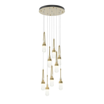 Link 9 Light 21" Wide Multi Light Pendant