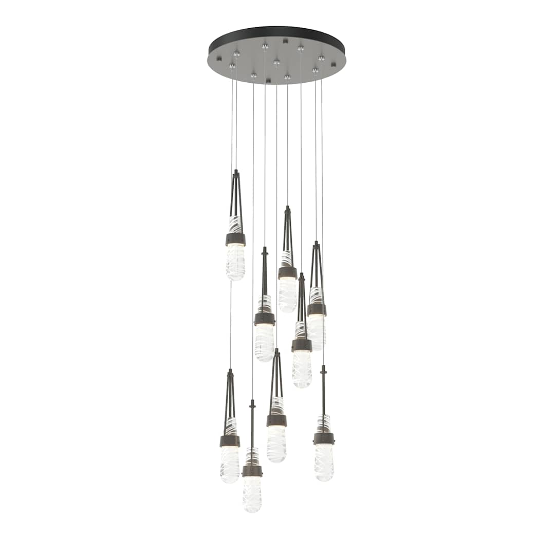 Link 9 Light 21" Wide Multi Light Pendant