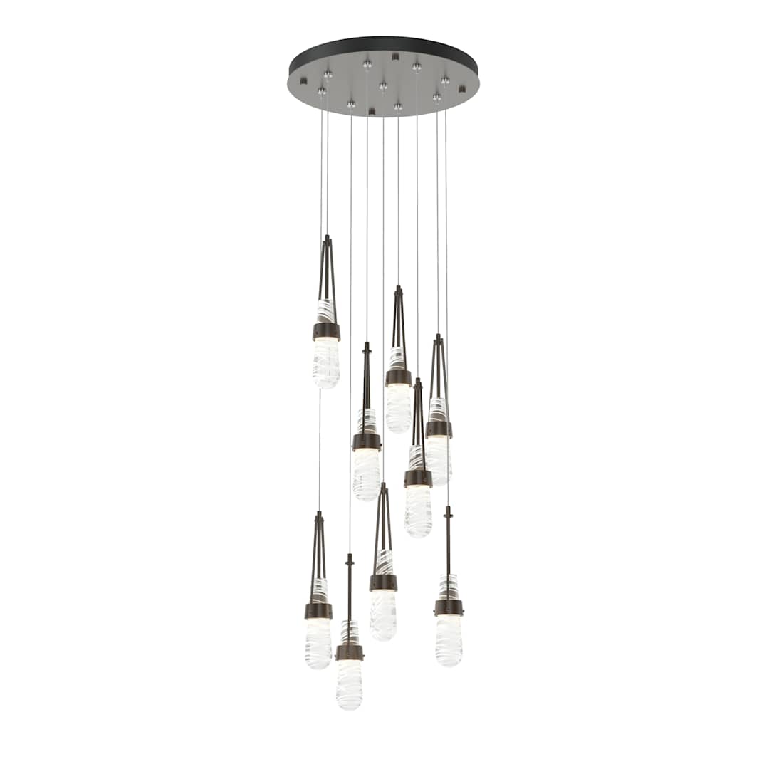 Link 9 Light 21" Wide Multi Light Pendant