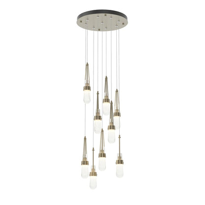 Link 9 Light 21" Wide Multi Light Pendant