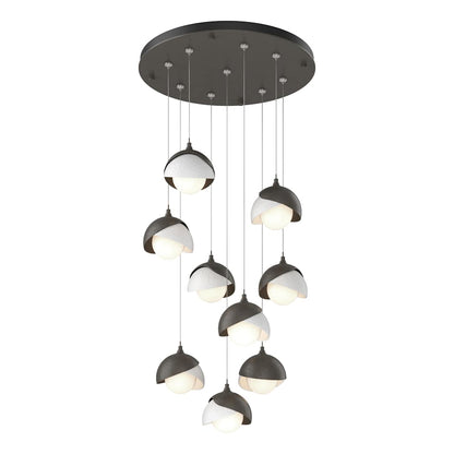 Brooklyn 9 Light 21" Wide Suspension Multi Light Pendant