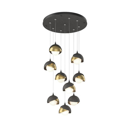 Brooklyn 9 Light 21" Wide Suspension Multi Light Pendant