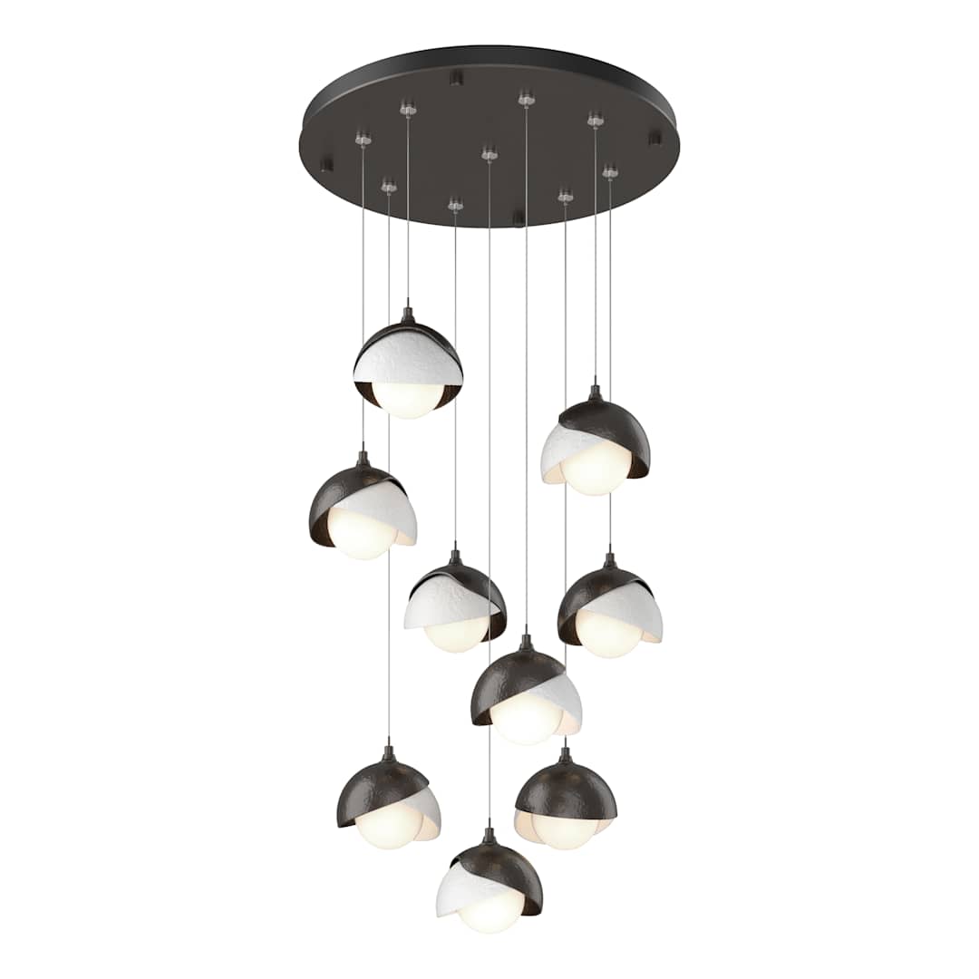 Brooklyn 9 Light 21" Wide Suspension Multi Light Pendant