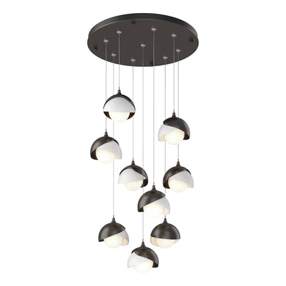Brooklyn 9 Light 21" Wide Suspension Multi Light Pendant