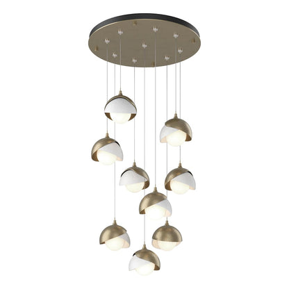 Brooklyn 9 Light 21" Wide Suspension Multi Light Pendant