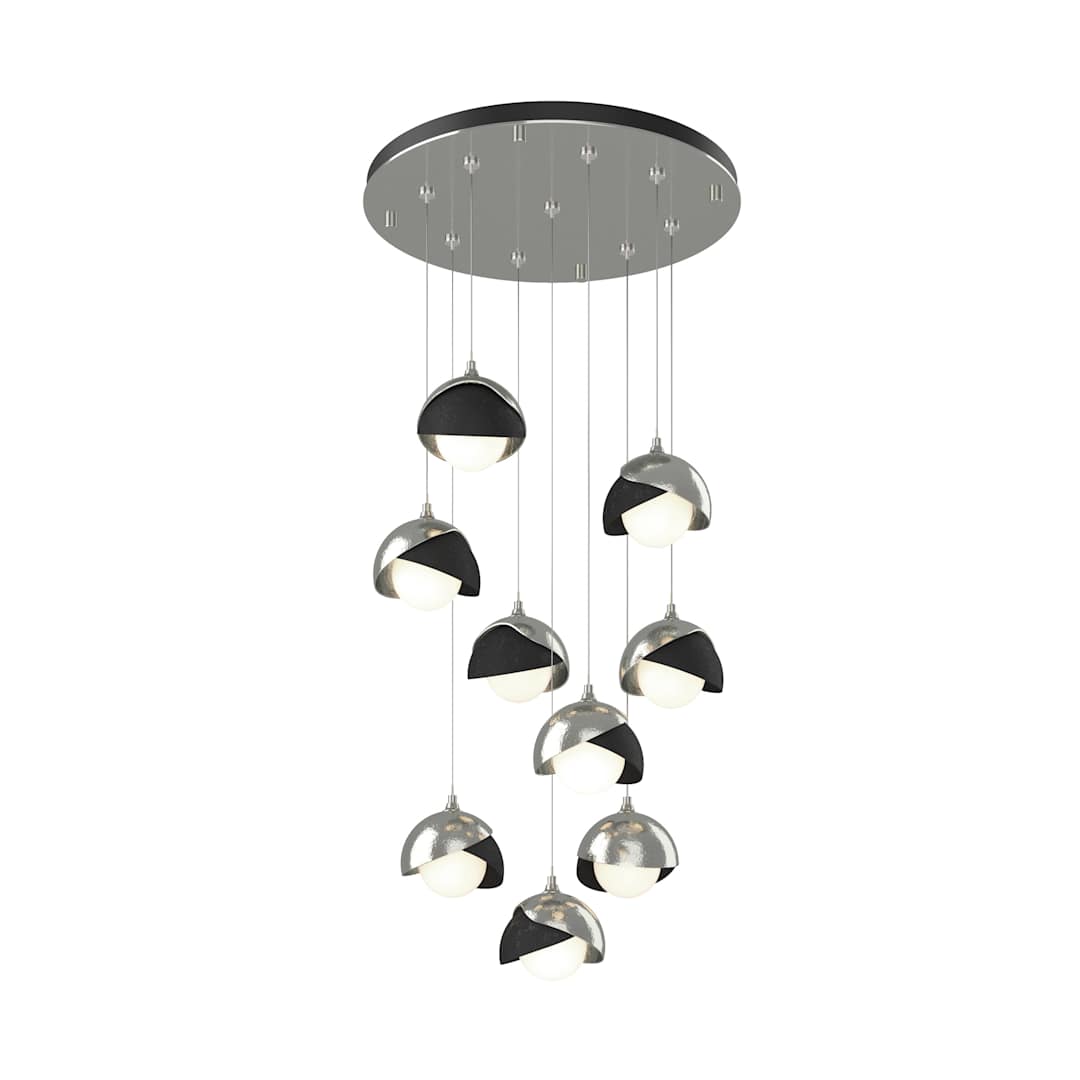 Brooklyn 9 Light 21" Wide Suspension Multi Light Pendant