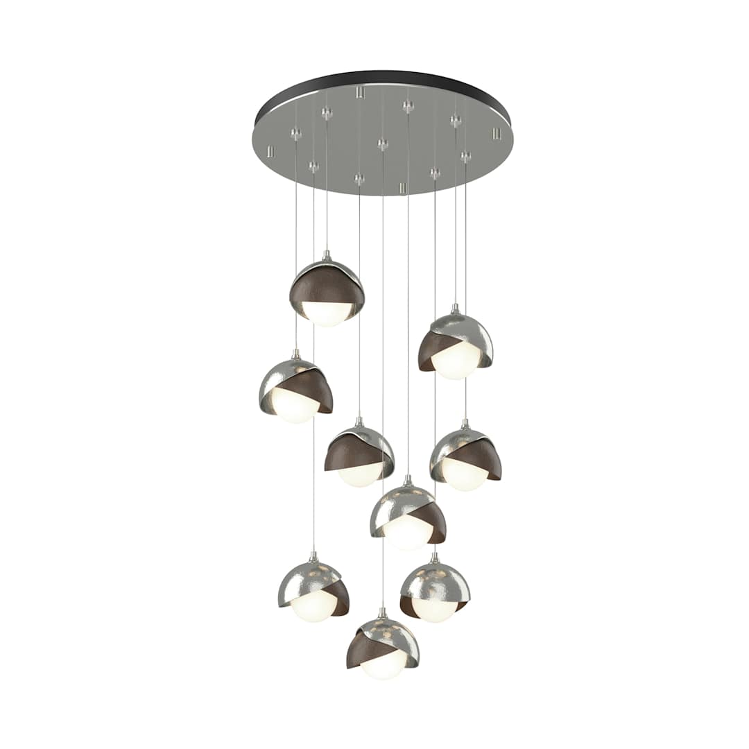 Brooklyn 9 Light 21" Wide Suspension Multi Light Pendant