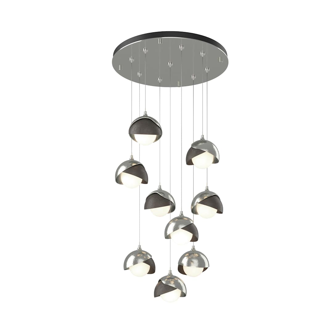 Brooklyn 9 Light 21" Wide Suspension Multi Light Pendant
