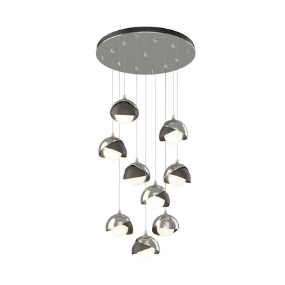 Brooklyn 9 Light 21" Wide Suspension Multi Light Pendant