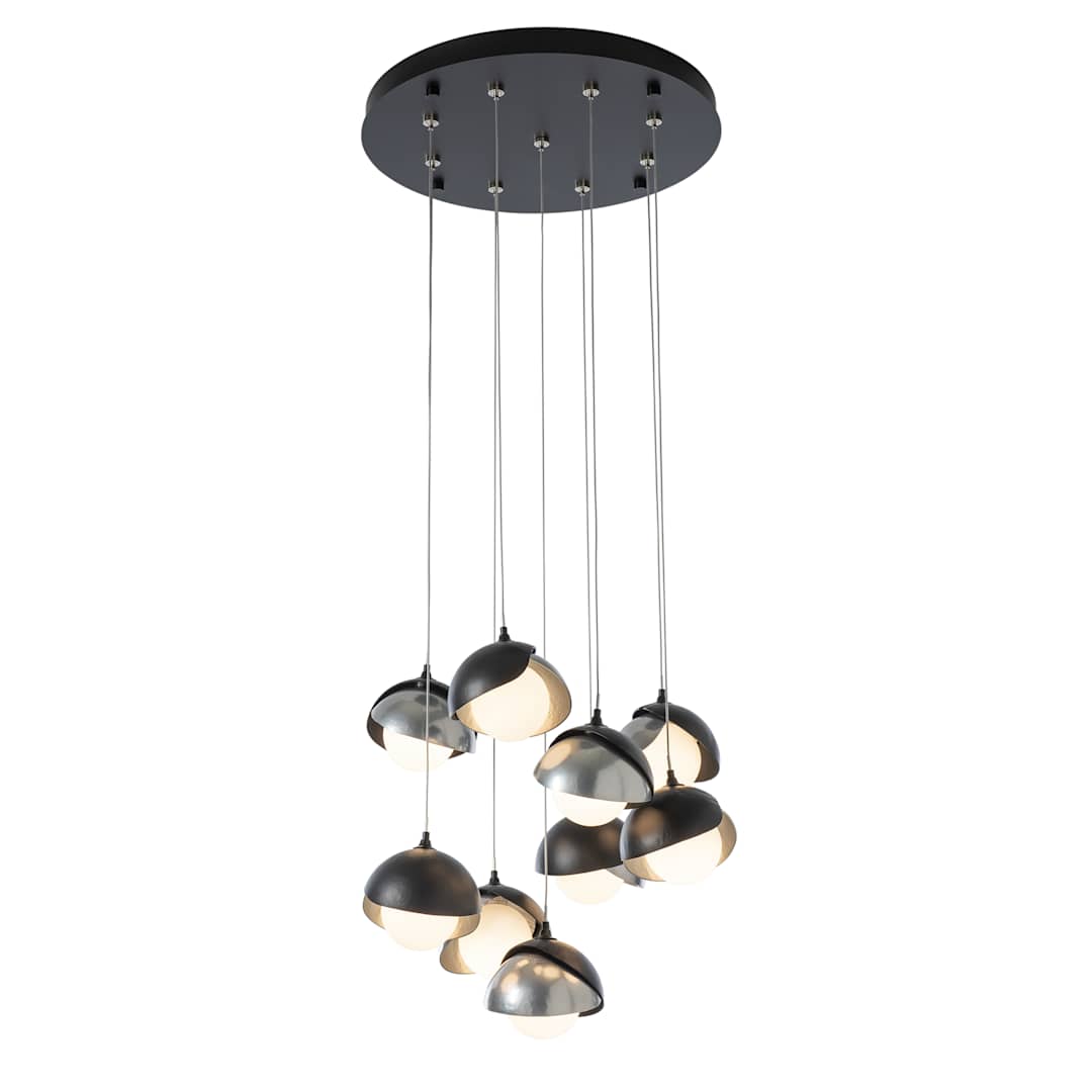 Brooklyn 9 Light 21" Wide Suspension Multi Light Pendant