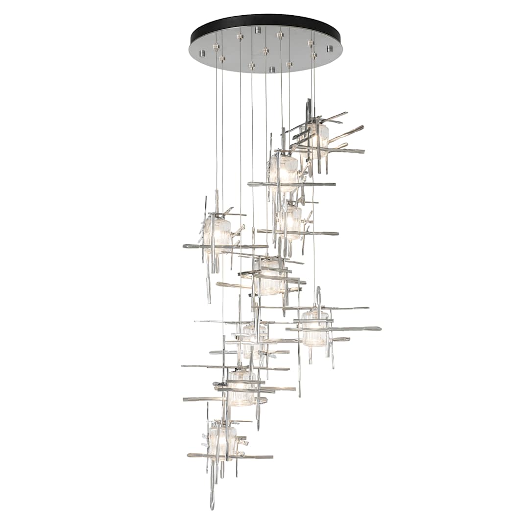 Tura 9 Light 30" Wide Abstract Multi Light Pendant