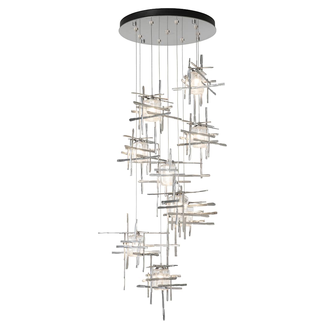 Tura 9 Light 30" Wide Abstract Multi Light Pendant