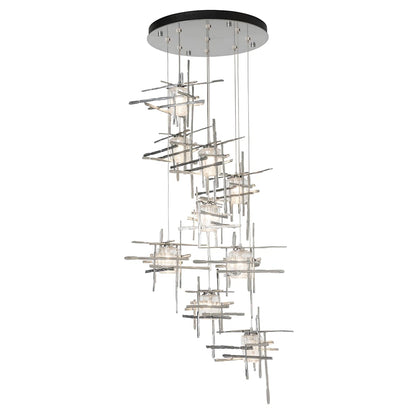 Tura 9 Light 30" Wide Abstract Multi Light Pendant