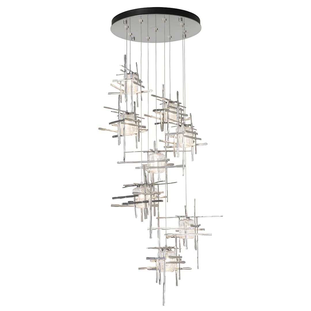Tura 9 Light 30" Wide Abstract Multi Light Pendant