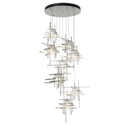 Tura 9 Light 30" Wide Abstract Multi Light Pendant