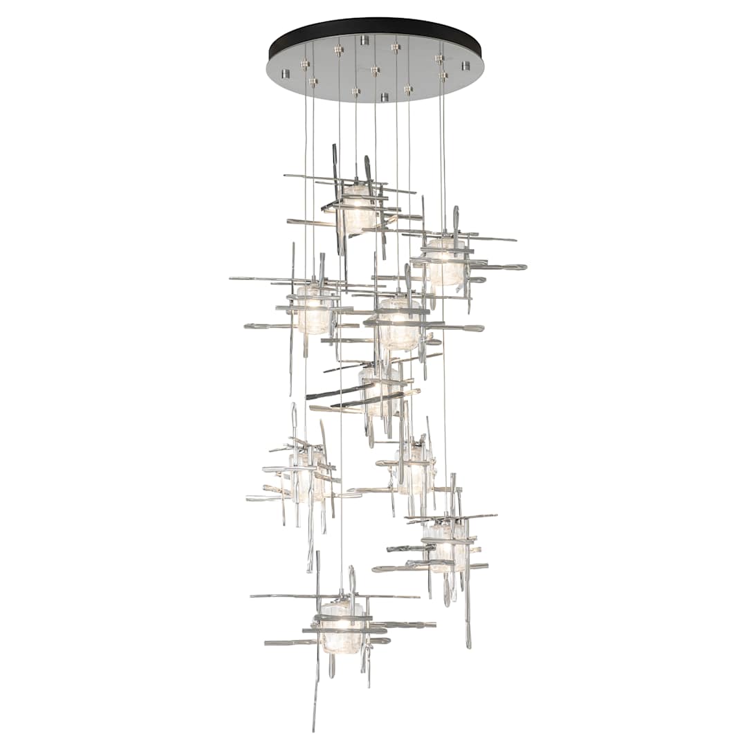 Tura 9 Light 30" Wide Abstract Multi Light Pendant