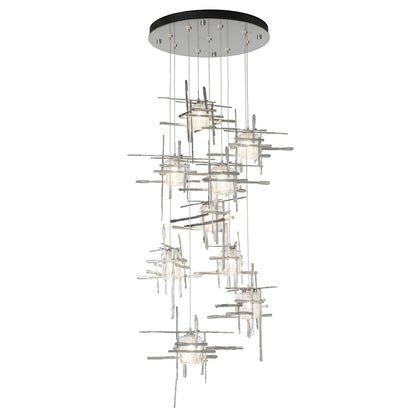 Tura 9 Light 30" Wide Abstract Multi Light Pendant