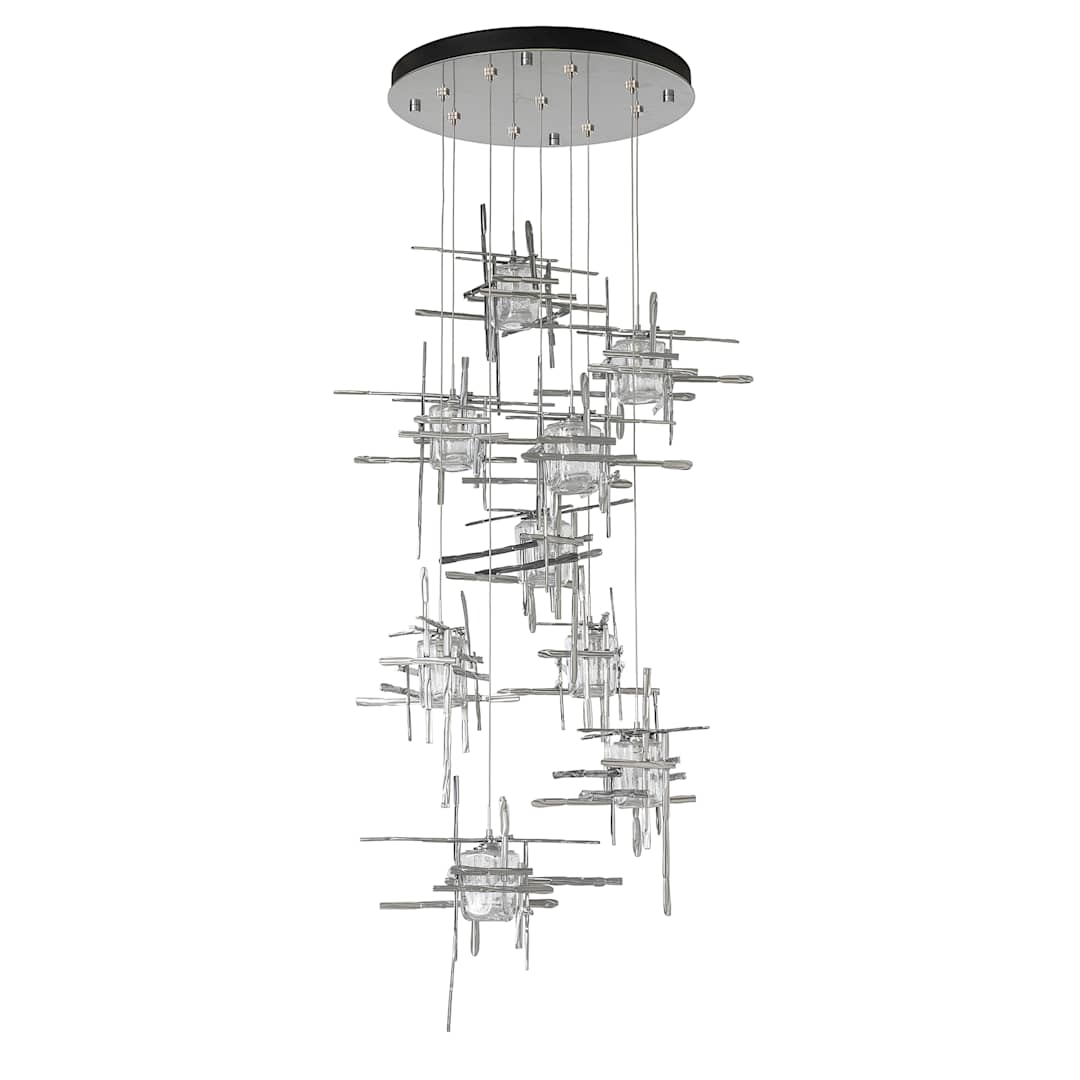 Tura 9 Light 30" Wide Abstract Multi Light Pendant