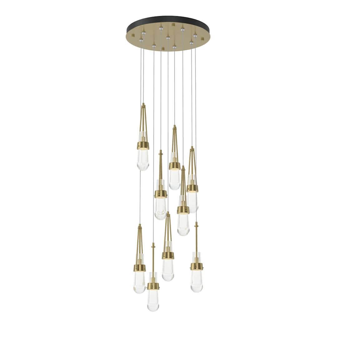 Link 9 Light 21" Wide Multi Light Pendant