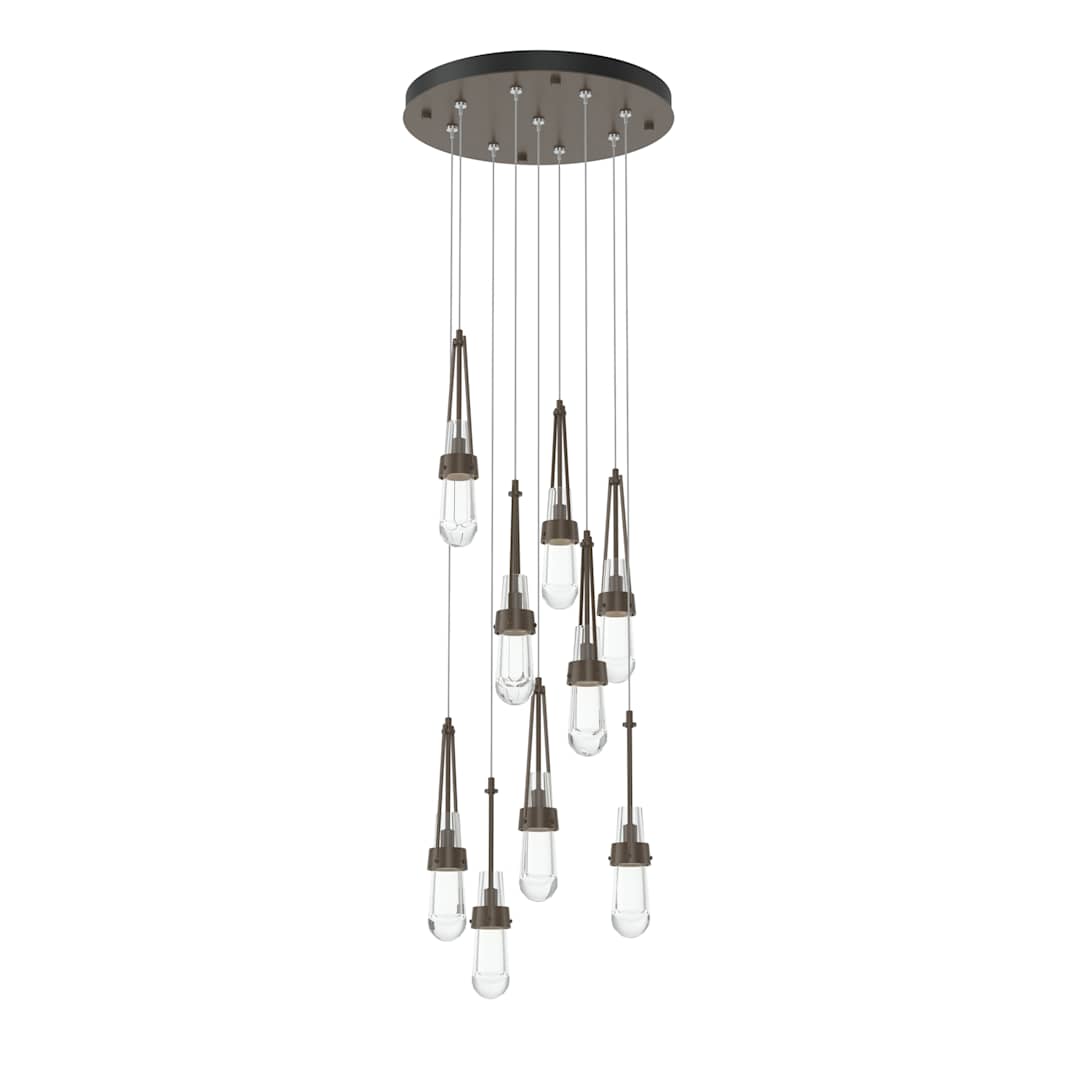 Link 9 Light 21" Wide Multi Light Pendant