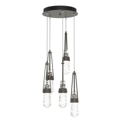 Link 5 Light 13" Wide Multi Light Pendant