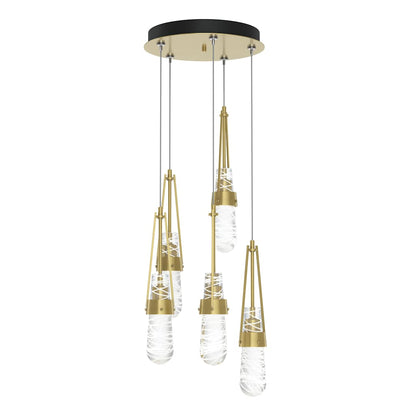 Link 5 Light 13" Wide Multi Light Pendant