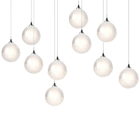 Fritz 10 Light 45" Wide Suspension Linear Pendant