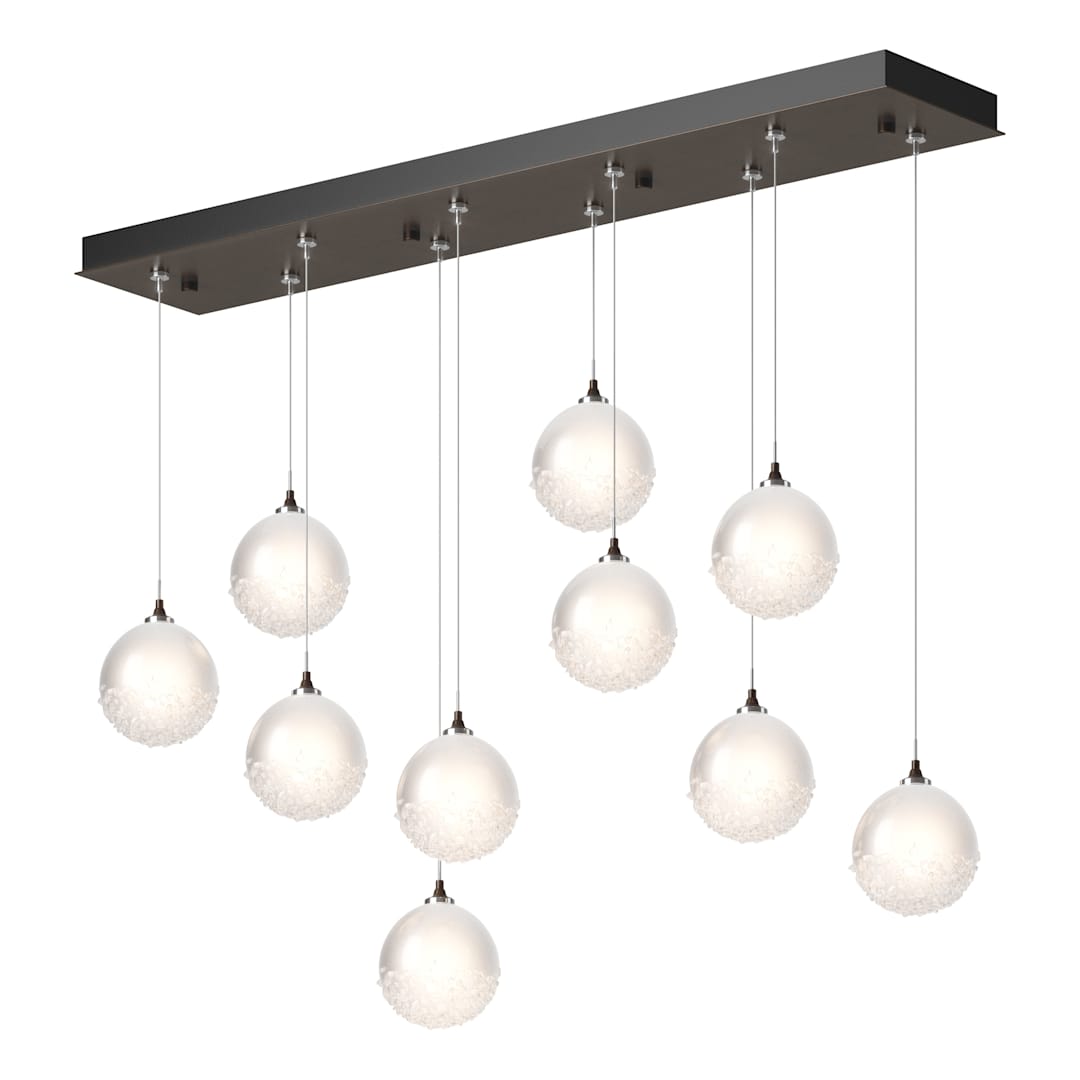 Fritz 10 Light 45" Wide Suspension Linear Pendant