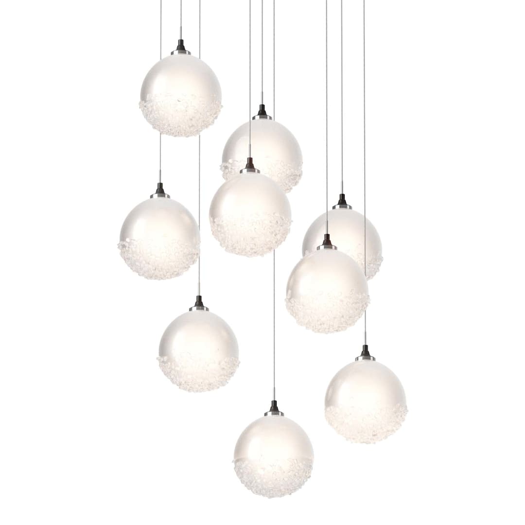 Fritz 9 Light 21" Wide Suspension Multi Light Pendant