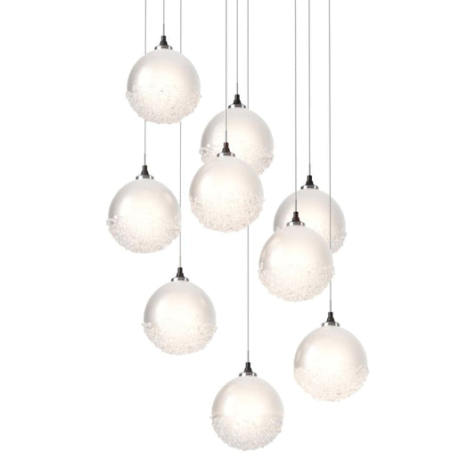 Fritz 9 Light 21" Wide Suspension Multi Light Pendant