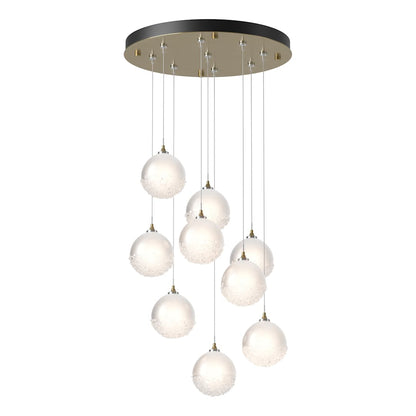 Fritz 9 Light 21" Wide Suspension Multi Light Pendant