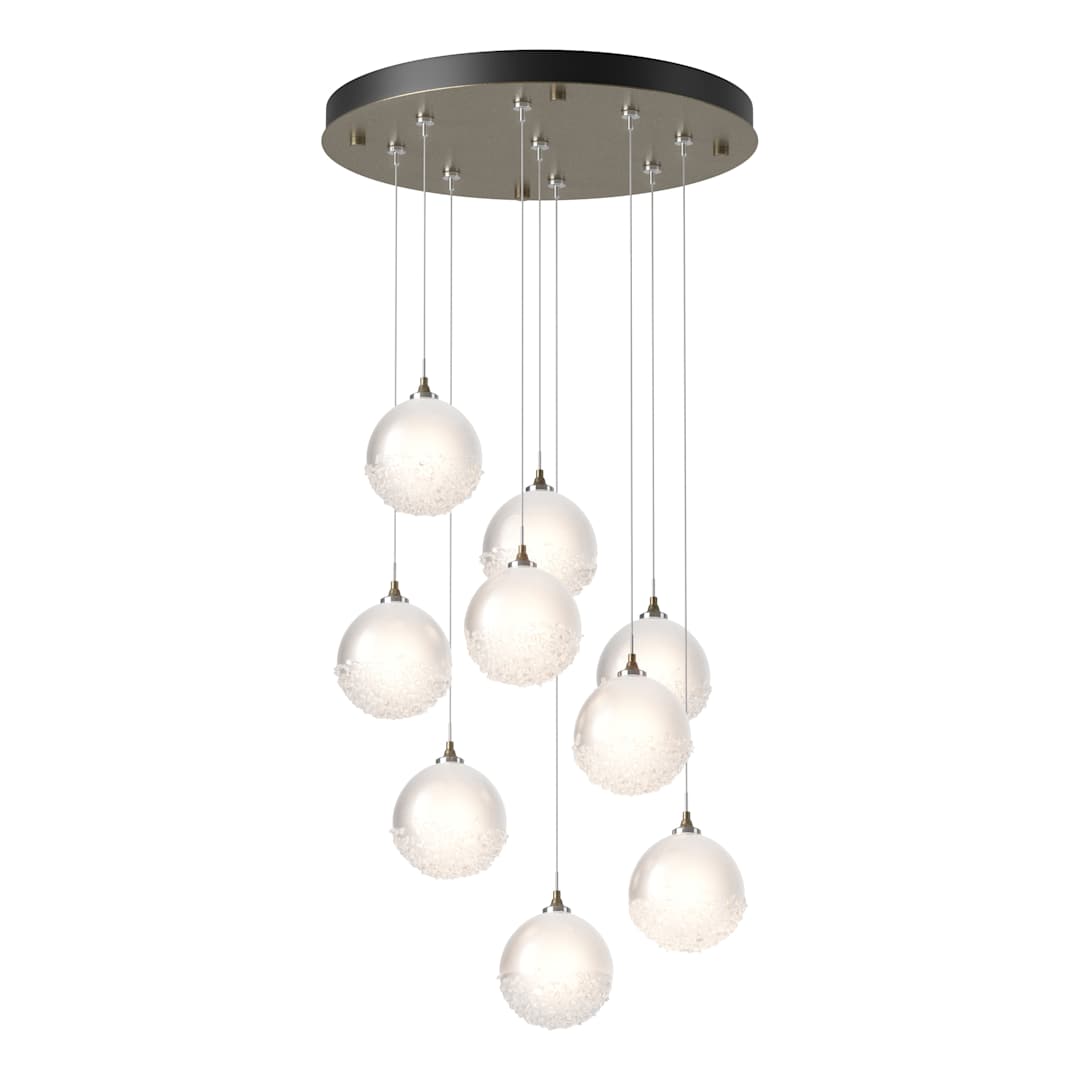 Fritz 9 Light 21" Wide Suspension Multi Light Pendant