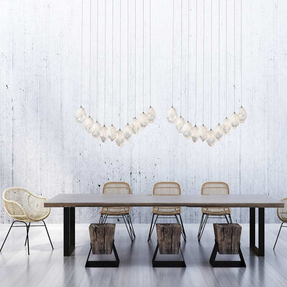 Chrysalis 10 Light 45" Wide Linear Pendant