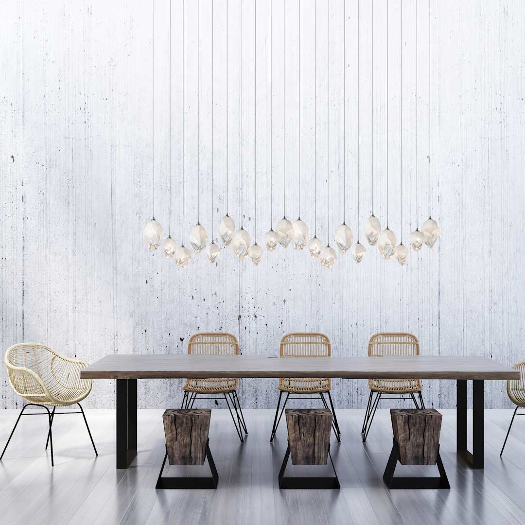 Chrysalis 10 Light 45" Wide Linear Pendant