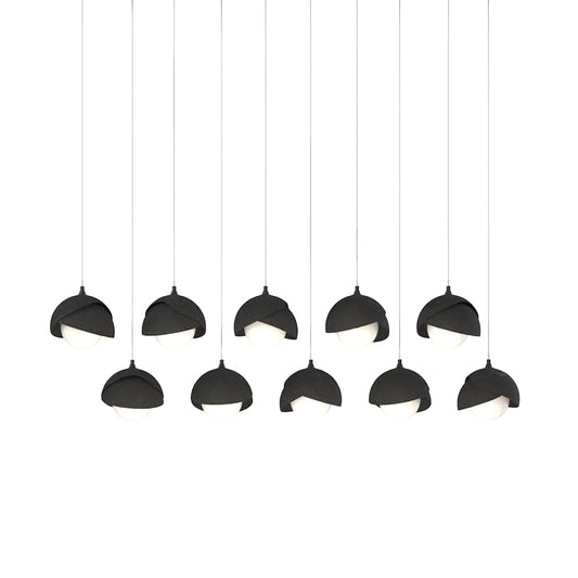 Brooklyn 10 Light 45" Wide Suspension Multi Light Pendant