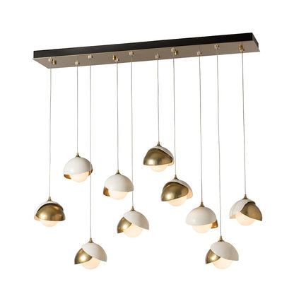 Brooklyn 10 Light 45" Wide Suspension Multi Light Pendant