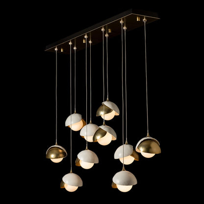 Brooklyn 10 Light 45" Wide Suspension Multi Light Pendant