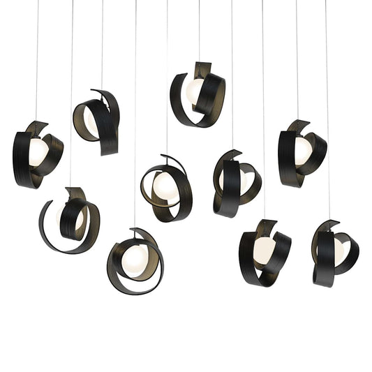 Riza 10 Light 47" Wide Linear Pendant