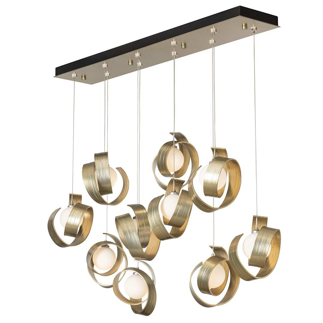 Riza 10 Light 47" Wide Linear Pendant