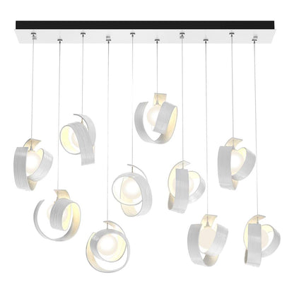 Riza 10 Light 47" Wide Linear Pendant