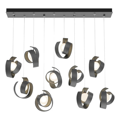 Riza 10 Light 47" Wide Linear Pendant
